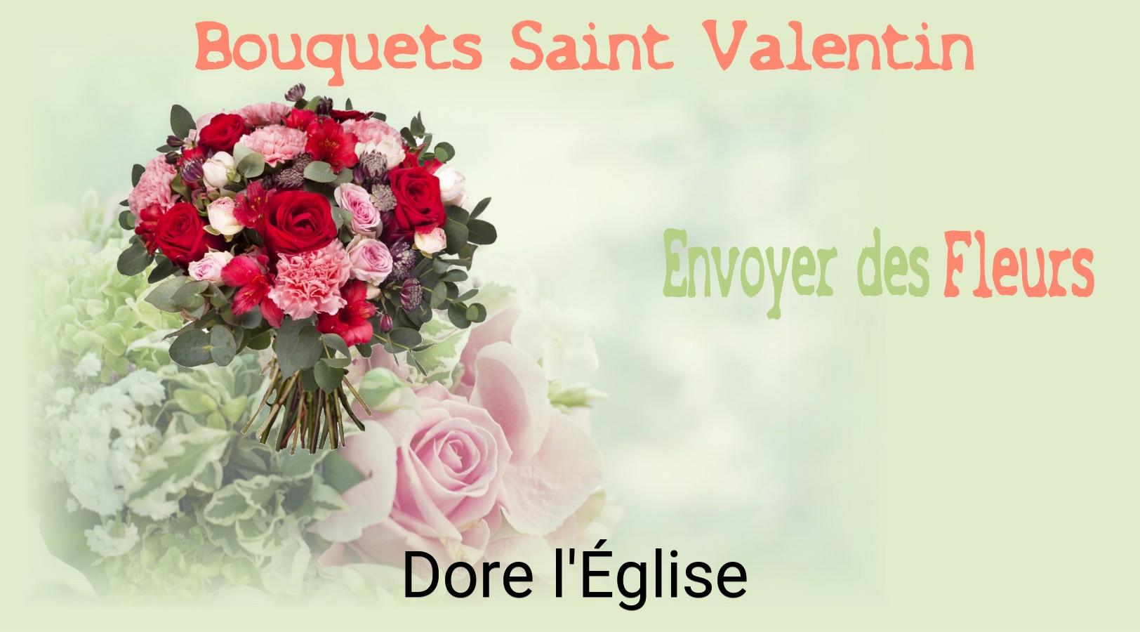 Roses de Saint-Valentin livrées à Dore-l'Église
